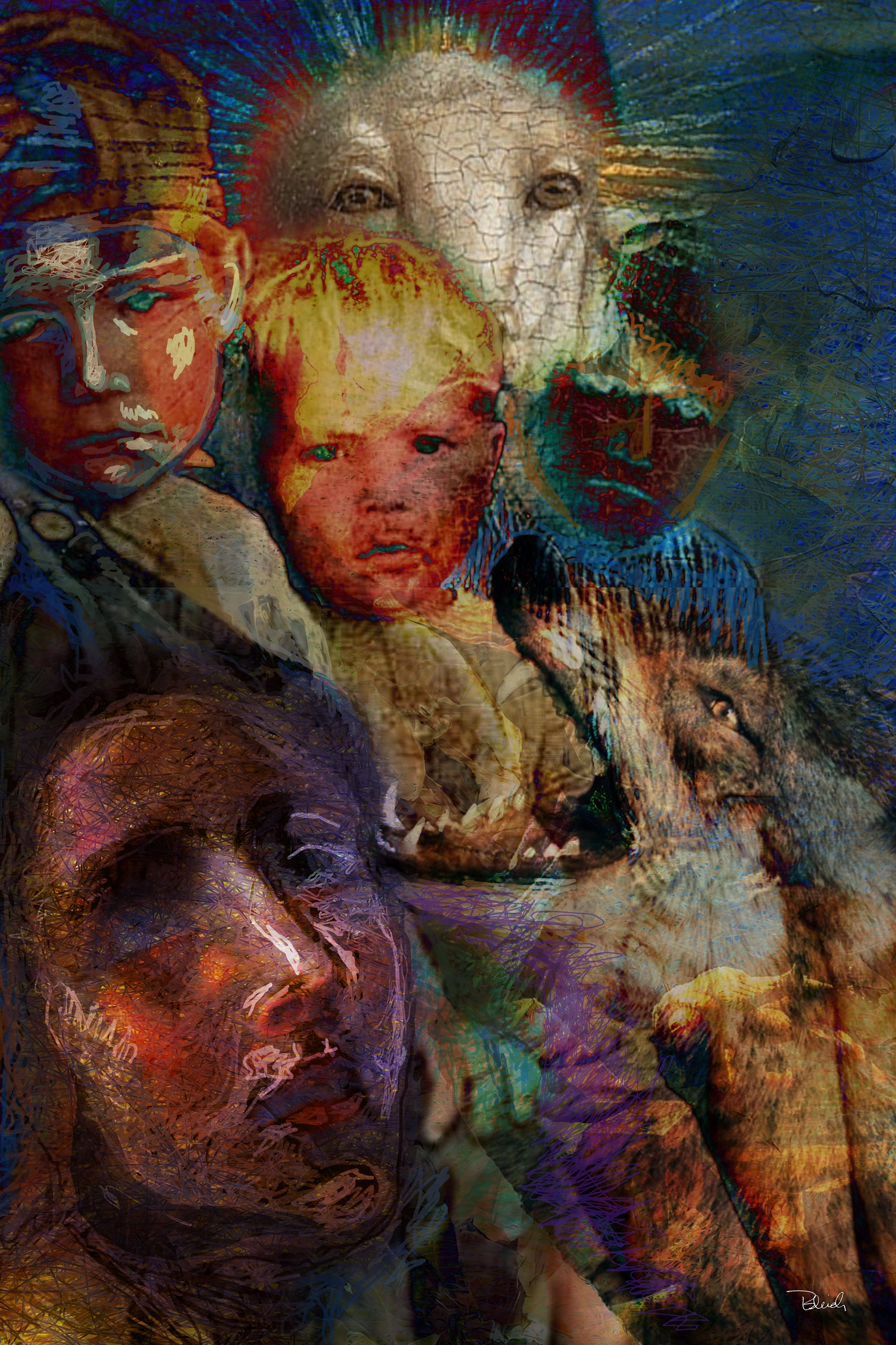 Madness of the Sheep 20X30